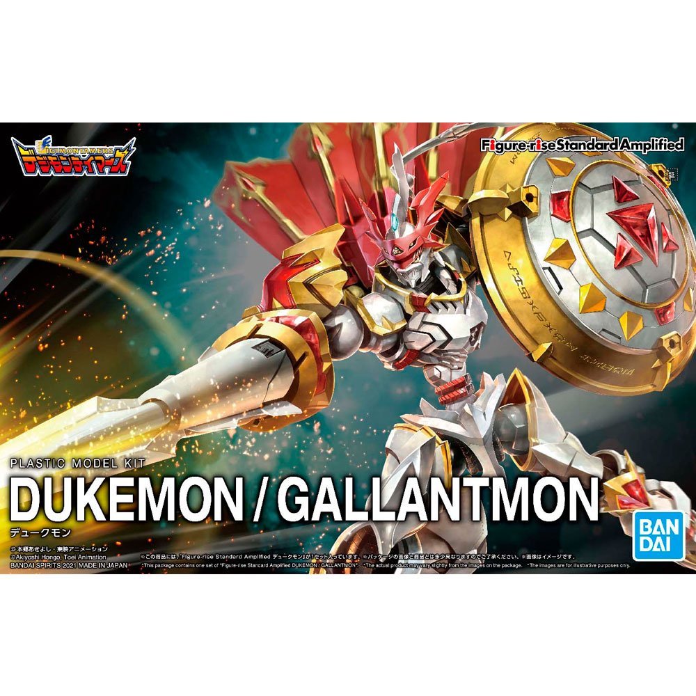 BANDAI FIGURE-RISE STANDARD DUKEMON/GALLANTMON AMPLIFIED - IRION Juguetería -  BANDAI FIGURE-RISE STANDARD DUKEMON/GALLANTMON AMPLIFIED - IRION Juguetería -